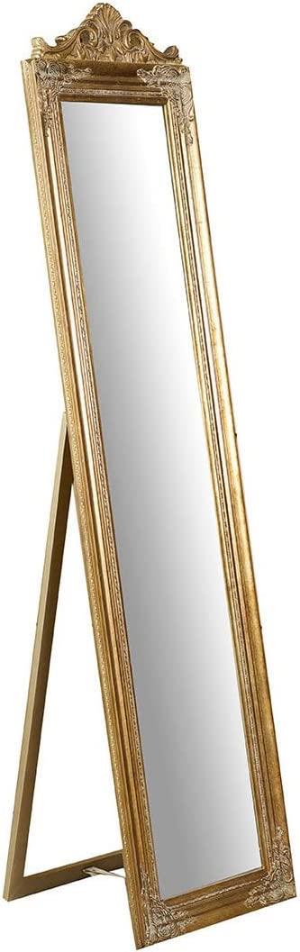 Specchio da terra 177x45x3 cm Made in Italy, Specchio lungo con cornice  oro, Specchio da terra camera da letto, specchio shabby chic - BISCOTTINI  INTERNATIONAL ART TRADING - Idee regalo