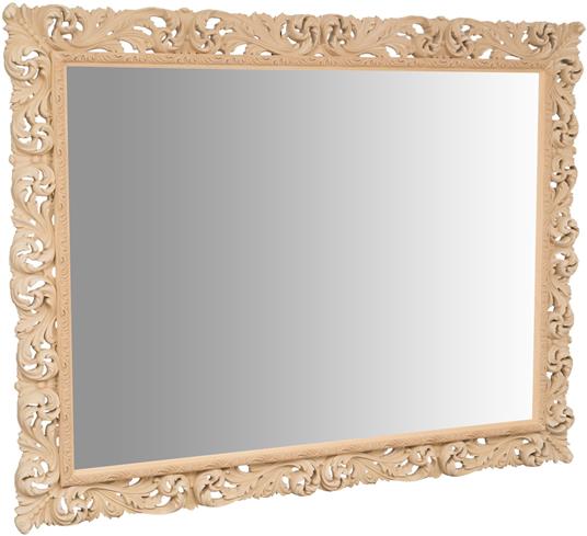 Specchio shabby 150x200x6 cm Made in Italy Specchio vintage da parete  specchio grande da parete Specchio da parete - Biscottini - Idee regalo