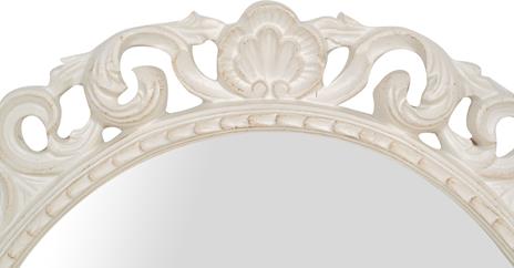 Specchio ingresso cornice barocco 105x85 cm Made in Italy Specchio cornice  bianca - Biscottini - Idee regalo