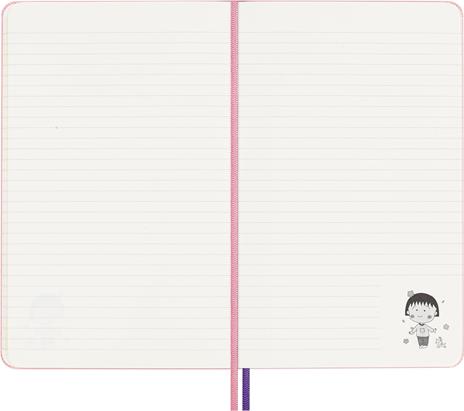 Taccuino Moleskine Sakura, Limited Edition, Sakura Large Ruled Maruko No Box, Large - 13x21 cm - 5