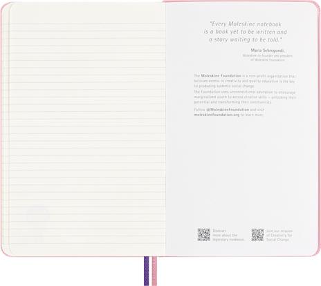 Taccuino Moleskine Sakura, Limited Edition, Sakura Large Ruled Maruko No Box, Large - 13x21 cm - 6