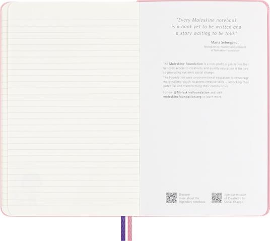 Taccuino Moleskine Sakura, Limited Edition, Sakura Large Ruled Maruko No Box, Large - 13x21 cm - 6