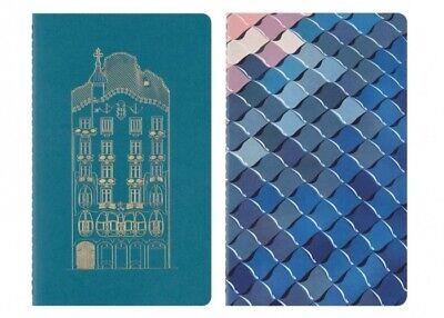 Set 2 quaderni cahier Large Casa Battlo