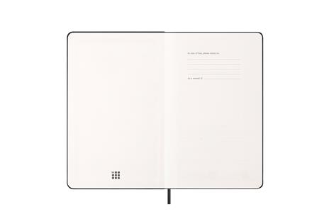 Agenda giornaliera Moleskine 2026, 12 mesi, Large, Copertina rigida, Nero - Large 13x21 - 2