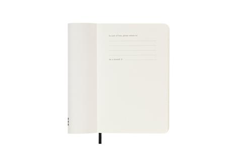 Agenda giornaliera Moleskine 2026, 12 mesi, Pocket, Copertina morbida, Nero - Pocket 9x14 - 2