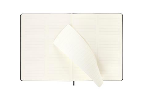 Agenda settimanale Moleskine 2025-26, verticale PRO 12 mesi, XL, Copertina rigida, Nero - XL 19x25 - 5