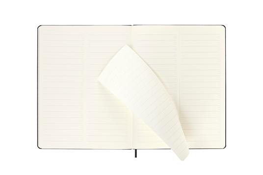 Agenda settimanale Moleskine 2025-26, verticale PRO 12 mesi, XL, Copertina rigida, Nero - XL 19x25 - 5