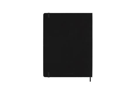 Agenda settimanale Moleskine 2025-26, verticale PRO 12 mesi, XL, Copertina rigida, Nero - XL 19x25 - 7