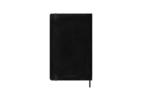 Agenda settimanale Moleskine 2026, con spazio per note 12 mesi, Large, Copertina morbida, Nero - Large 13x21  - 6