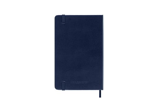Agenda settimanale Moleskine 2026, con spazio per note 12 mesi, Pocket, Copertina rigida, Blu zaffiro - Pocket 9x14 - 6