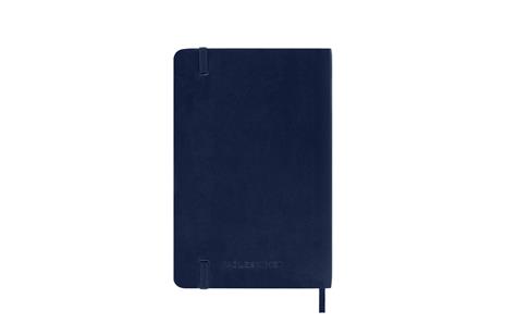 Agenda settimanale Moleskine 2026, con spazio per note 12 mesi, Pocket, Copertina morbida, Blu zaffiro - Pocket 9x14  - 6
