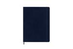 Agenda settimanale Moleskine 2025-26, con spazio per note 12 mesi, XL, Copertina morbida, Blu zaffiro - XL 19x25
