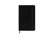 Agenda settimanale Moleskine 2026, orizzontale 12 mesi, Pocket, Copertina rigida, Nero - Pocket 9x14