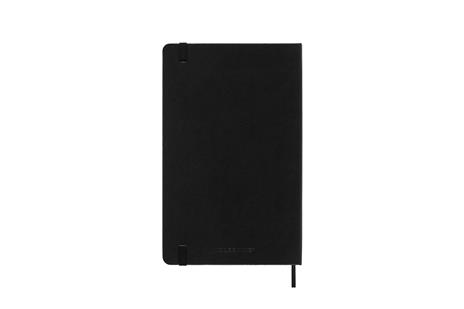 Agenda settimanale Moleskine 2026, verticale 12 mesi, Large, Copertina rigida, Nero - Large 13x21 - 6
