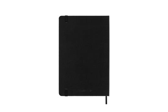 Agenda settimanale Moleskine 2026, verticale 12 mesi, Large, Copertina rigida, Nero - Large 13x21 - 6