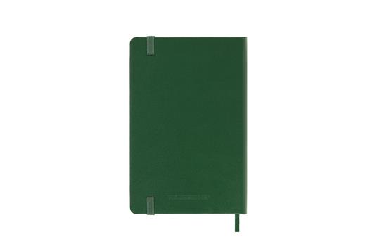 Agenda giornaliera Moleskine 2026, 12 mesi, Pocket, Copertina rigida, Verde mirto - Pocket 9x14 - 6