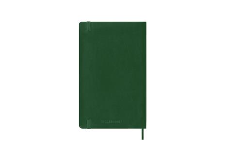 Agenda giornaliera Moleskine 2026, 12 mesi, Large, Copertina morbida, Verde mirto - Large 13x21 - 6
