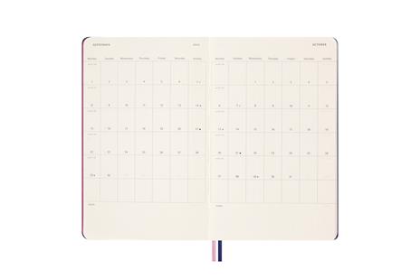 LE 18M Moleskine 2025-26, SAKURA WKLY NTB LG NO BOX - Large 13x21 - 5