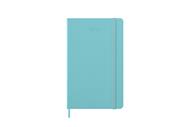 Agenda settimanale Moleskine 2025-26, con spazio per note 12 mesi, Large, Copertina rigida, Aquamarine - Large 13x21