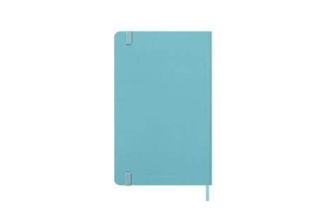 Agenda settimanale Moleskine 2025-26, con spazio per note 12 mesi, Large, Copertina rigida, Aquamarine - Large 13x21 - 6