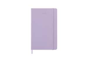 Cartoleria Agenda giornaliera Moleskine 2025-26, 12 mesi, Large, Copertina rigida, Pastel Lilac - Large 13x21 Moleskine