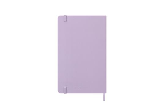 Agenda giornaliera Moleskine 2026, 12 mesi, Large, Copertina rigida, Pastel Lilac - Large 13x21 - 6