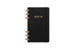 12M SPIRAL Moleskine 2025-26, ACADEMIC PLANNER L BLACK SOFT - Large 15x21