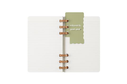 Agenda con rilegatura a spirale 2026 Moleskine. Nero - Large 15x21  - 13