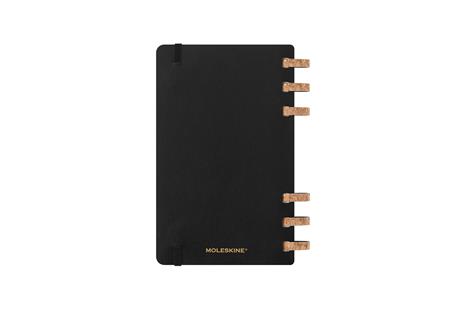 Agenda con rilegatura a spirale 2026 Moleskine. Nero - Large 15x21  - 19
