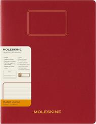 Taccuino a righe, rosso Moleskine Student cahier - XXL