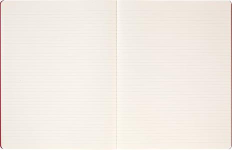 Taccuino a righe, rosso Moleskine Student cahier - XXL - 5