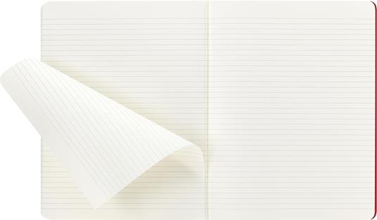 Taccuino a righe, rosso Moleskine Student cahier - XXL - 6