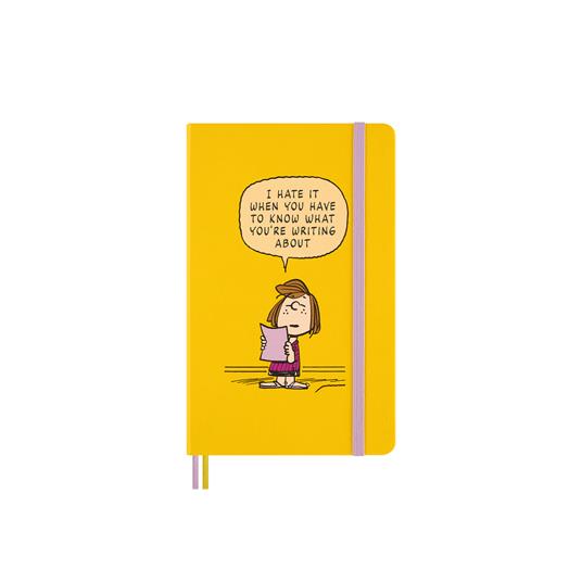 Taccuino Moleskine Limited Edition Peanuts Patty Large Rule  - 13 x 21 cm