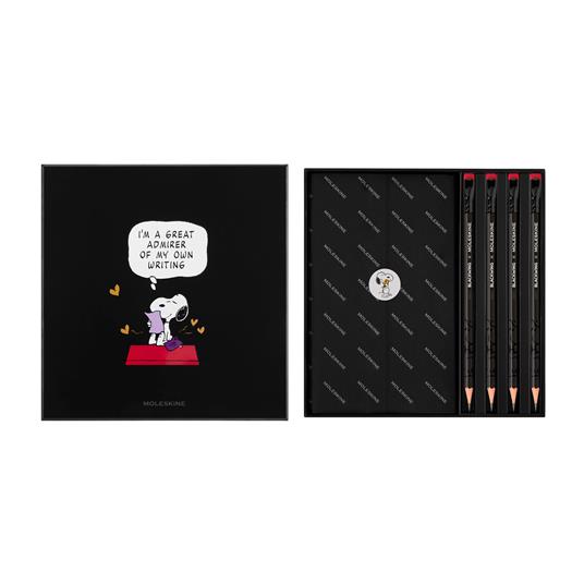 Taccuino Moleskine Limited Edition Peanuts Themed Box Snoopy con matite - 13 x 21 cm - 2