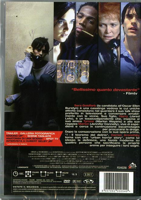 Requiem for a Dream di Darren Aronofsky - DVD - 2