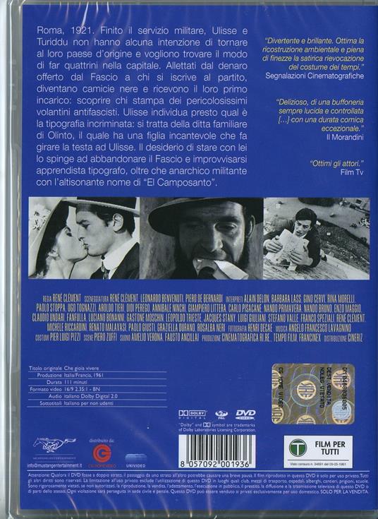 Che gioia vivere di René Clément - DVD - 2