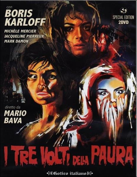I tre volti della paura (2 DVD)<span>.</span> Special Edition di Mario Bava - DVD
