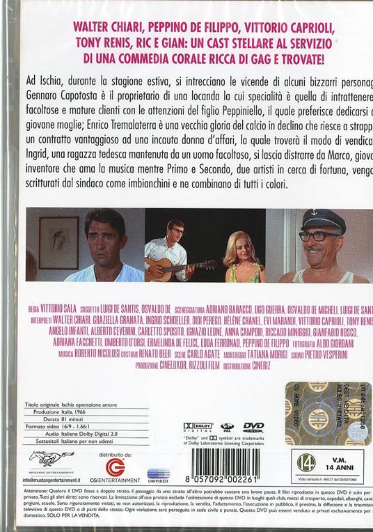 Ischia operazione amore di Vittorio Sala - DVD - 2
