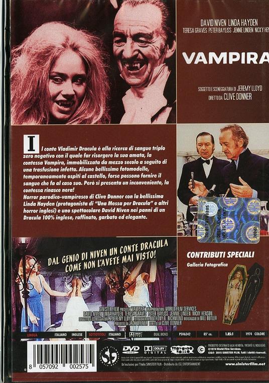 Vampira di Clive Donner - DVD - 2