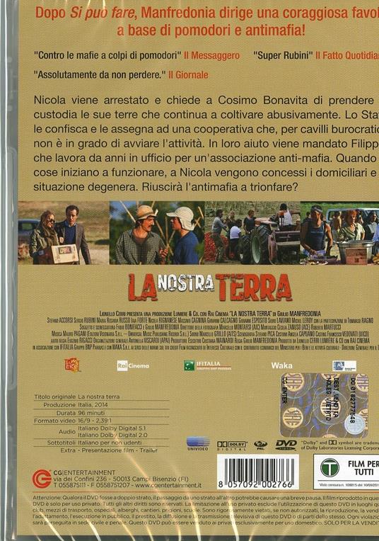 La nostra terra di Giulio Manfredonia - DVD - 2