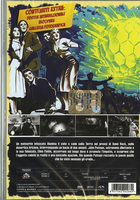 Destinazione Terra di Jack Arnold - DVD - 2