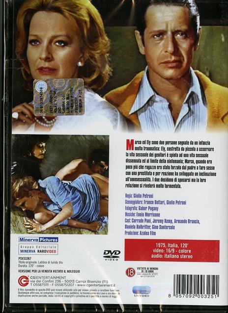 Labbra di lurido blu di Giulio Petroni - DVD - 2