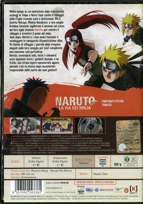 Naruto. La via dei ninja di Hayato Date - DVD - 2