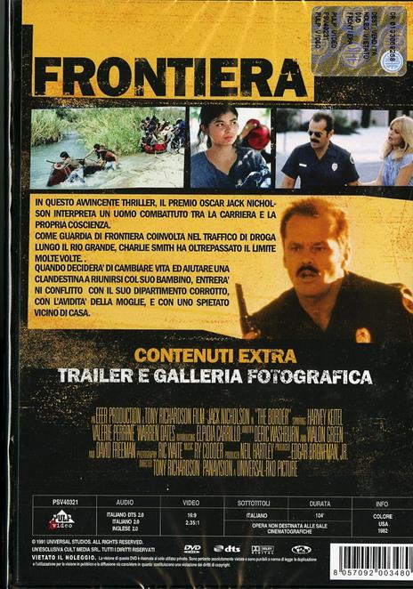 Frontiera di Tony Richardson - DVD - 2