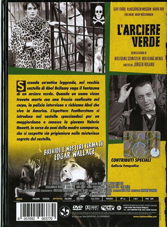 L' arciere verde di Jurgen Roland - DVD - 2