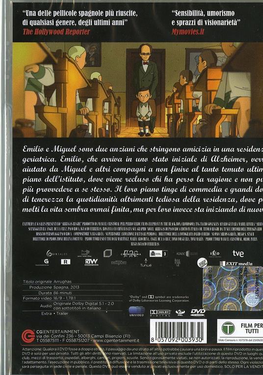 Arrugas. Rughe di Ignacio Ferreras - DVD - 2