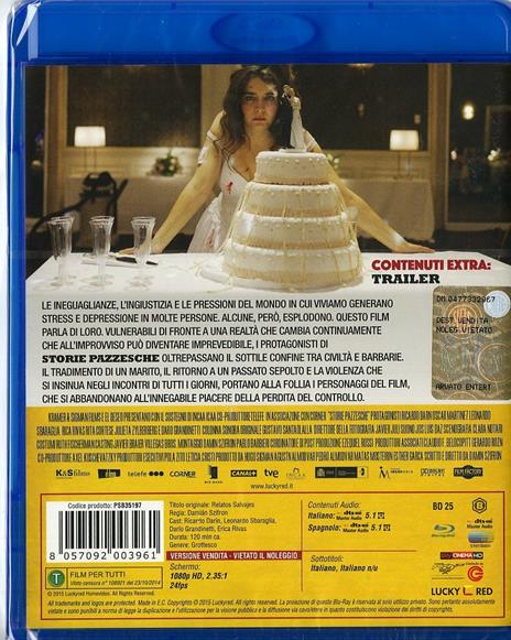 Storie pazzesche di Damián Szifrón - Blu-ray - 2