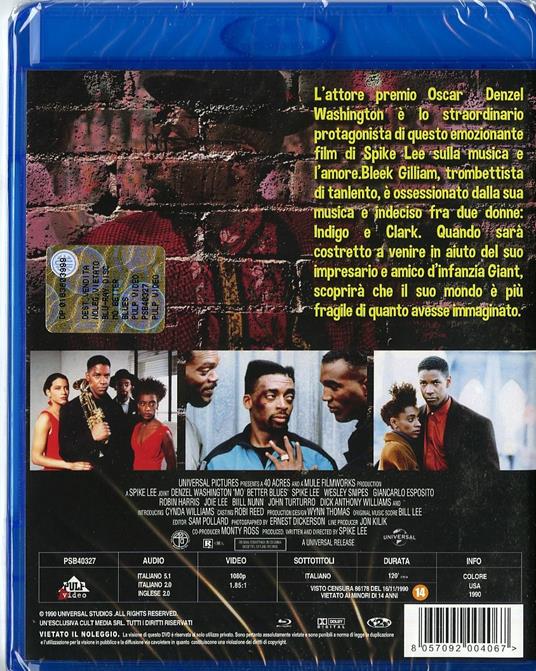 Mo' Better Blues di Spike Lee - Blu-ray - 2