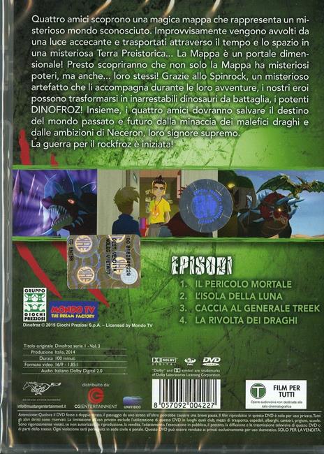 Dinofroz. Stagione 1. Vol. 3 di Orlando Corradi - DVD - 2
