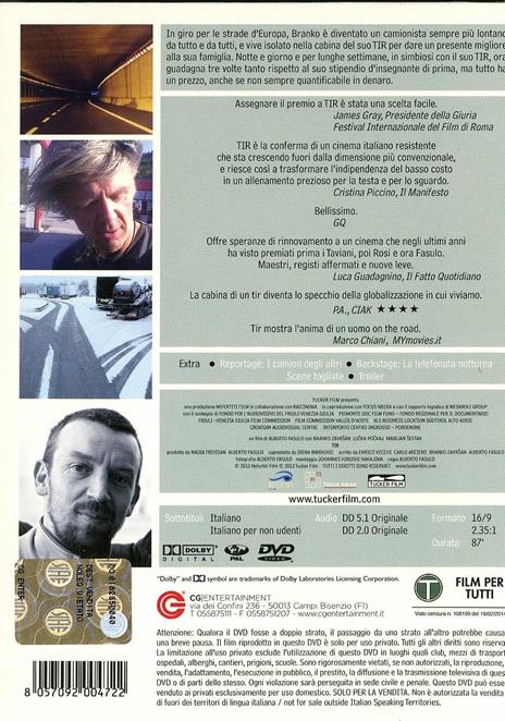 TIR di Alberto Fasulo - DVD - 2
